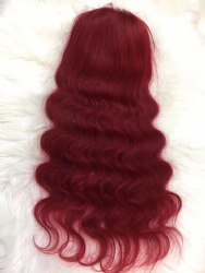 Red color wig