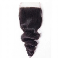 4x4 closure loose wave