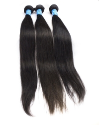 Virgin Brazilian hair silky straight weave