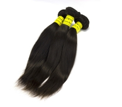 100% Peruvian hair straight weaving