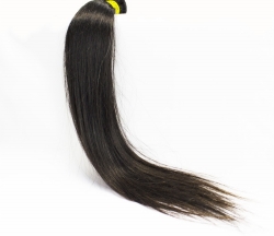 Peruvian virgin hair silky straight weave