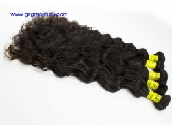 Hot selling virgin Peruvian hair water weaving