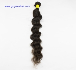 Hot selling virgin Peruvian hair water weave